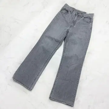 라빠르망 그레이 데님 플레어 데님 29 와이드 그레이 일본제 1