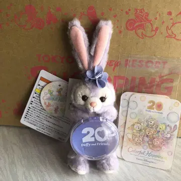 스텔라루 봉제 인형 참 컬러풀 해피니스 20주년 씰 2개