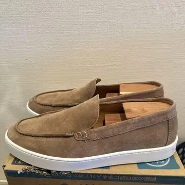 펠리코 사니 M005 BARTEX 스웨이드 가죽 슬립온 슈즈 42 브라운
