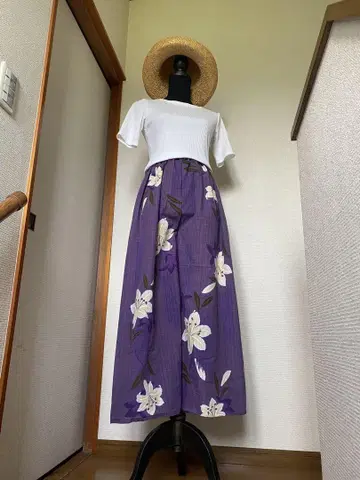 유카타 유메 공방 유리 가우초 팬츠