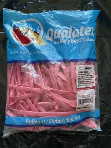 Qualatex Pearl Pink 벌룬 100개입