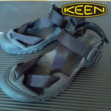 킨 KEEN 블랙 스포츠 샌들 조정 가능 26.5cm