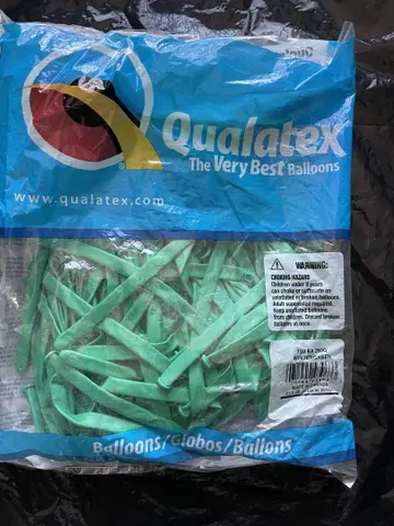Qualatex 윈터 그린 벌룬 100개입