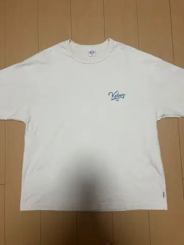 ICON LOGO S/S TEE white keboz 티셔츠 화이트