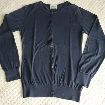 John Smedley 긴팔 코튼 가디건 S
