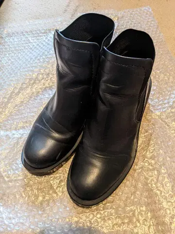 자라 숏부츠 블랙