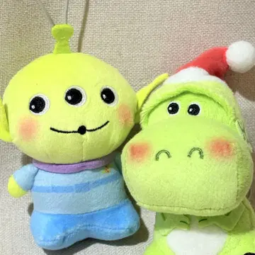 에이리언 봉제 인형 키링 스트랩 묶음 판매 토이스토리