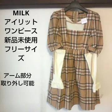 MILK 미사용 새상품 시착만 한 상품 아이릿 원피스 프리 사이즈