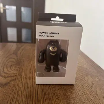 Howdy Johnny Bear 브라운 피규어