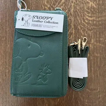 SNOOPY 지갑 기능이 있는 스마트폰 숄더백