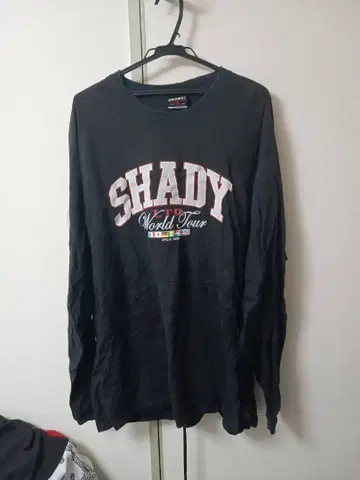 초레어 SHADY World Tour 긴팔 2XL 힙합 BBOY