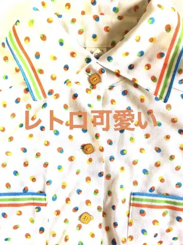 레트로 귀여운 셔츠
