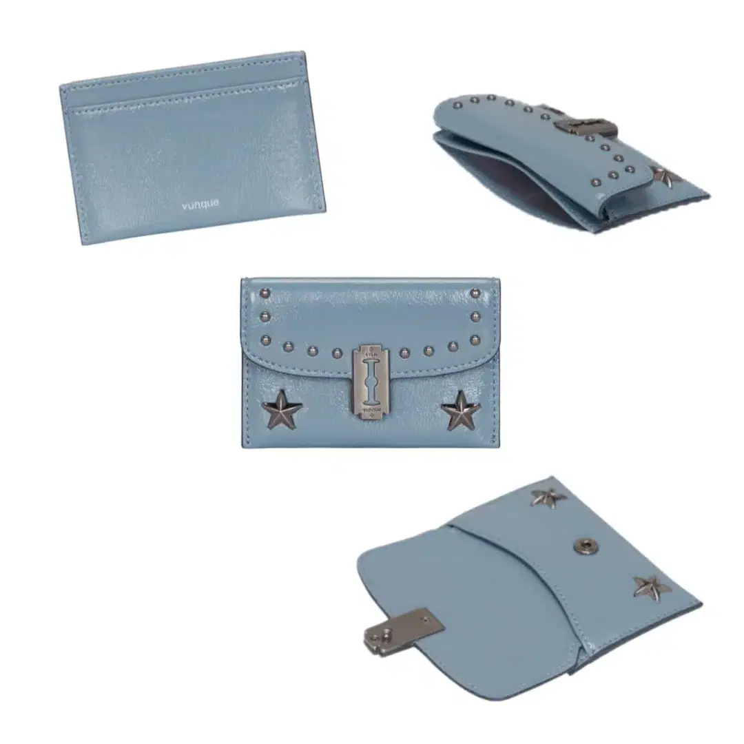 vunque ■ Occam Lune Card Wallet カードケース Occam Lune Star Card Wallet Muddy Blue – vunque