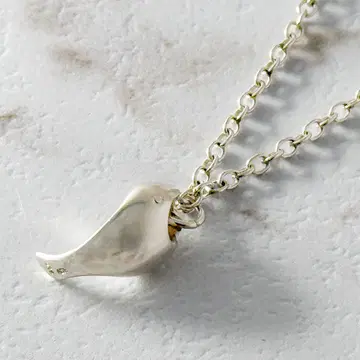 GEORG JENSEN 고래 펜던트 실버 목걸이 925