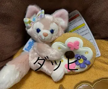 디즈니 씨 필드 위드 조이 리나벨 봉제 인형 배지 도넛