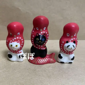 사가라 인형 고양이에게 문어 세트