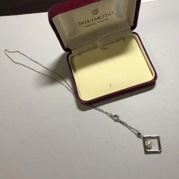 12088 MIKIMOTO 펄 장식 목걸이