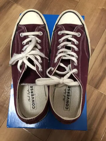CONVERSE CT70 버건디 US8 26.5cm