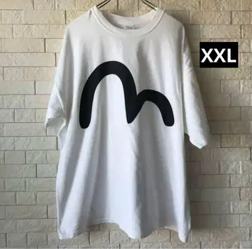 에비수 화이트 티셔츠 2XL