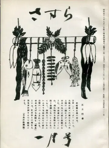 신리 연구회 쇼와 56년 1월호 사사라 122