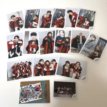 SixTONES Anniversary 사진 스티커 세트