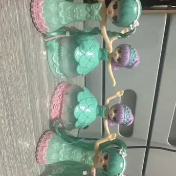 리카짱 4개 세트 인형