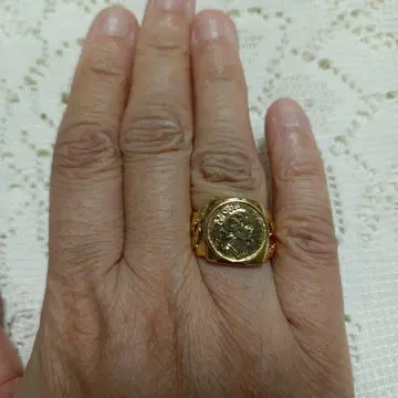 코인 SILVER 반지
