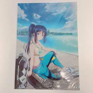 러브 라이브! 선샤인! DIVER 콜라보 클리어 파일 마쓰우라 카난