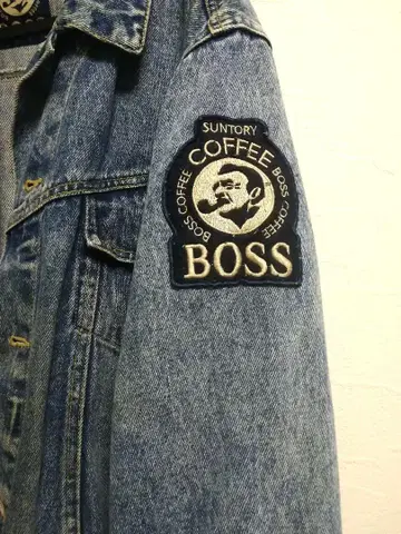 BOSS 데님 자켓 보스 자켓 보스 데님 자켓 산토리 커피