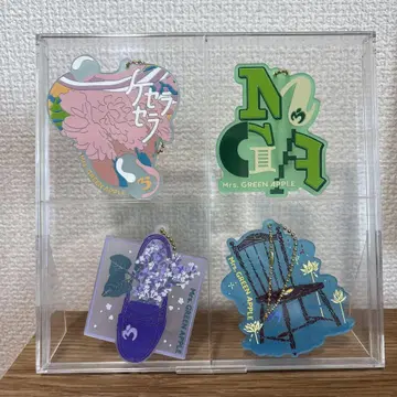 Mrs. GREEN APPLE 제일복권 키링 4종 세트