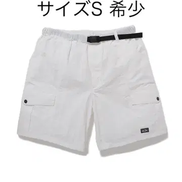 챌린저/필드 카고 쇼츠 화이트