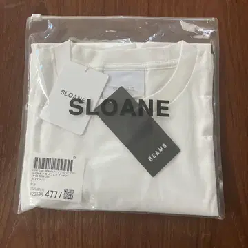 슬로우 티셔츠 화이트 L