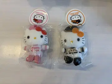 헬로키티 스트랩 2개 세트 한신&요미우리