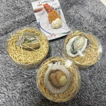 원조 식품 샘플 가게 키링 4종 세트