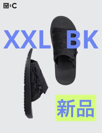 유니클로 C 슬라이드 샌들 2XL 09 블랙 27.5~28cm