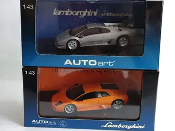 AUTOart 람보르기니 미니카 2대 세트 1/43