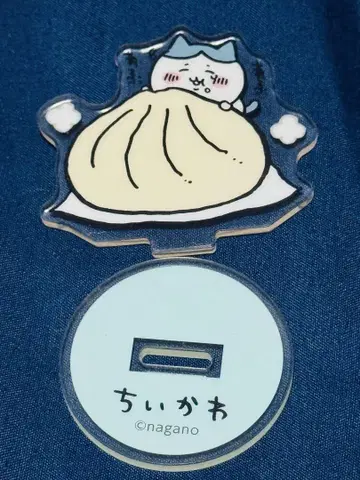 치이카와 (먼작귀) 훼미리마트 콜라보 하치와레 고기만두 아크릴 스탠드