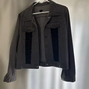 하모니카 데님 자켓 M 사이즈