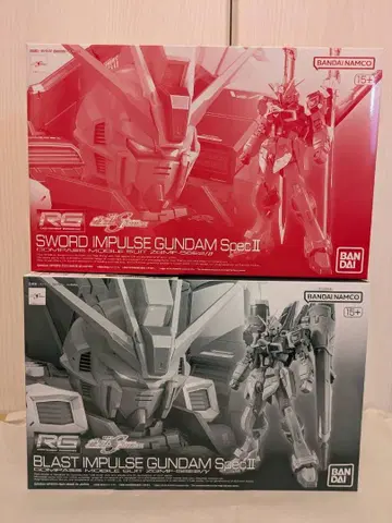 RG1/144 블라스트 임펄스 SpecII & 소드 임펄스 SpecII