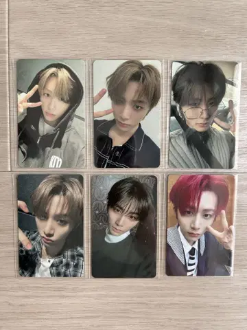 가격 인하 가능! BOYNEXTDOOR 테산 라키드로 트레이딩 카드 세트
