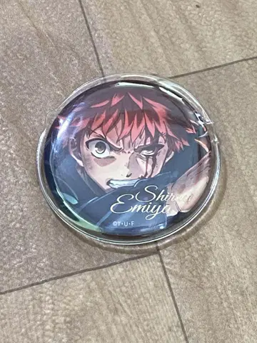 에미야 시로 캔뱃지 E상 Fate ubw TYPE-MOON