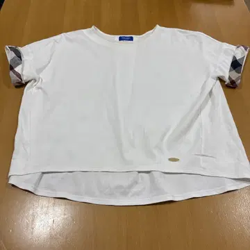 BLUE LABEL 반팔 티셔츠 38 블루 라벨 화이트 셔츠 M 사이즈