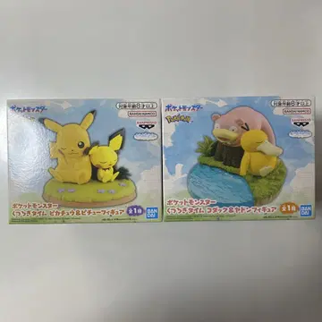 포켓몬스터 휴식 타임 피카츄&피츄 코닥&야돈 피규어