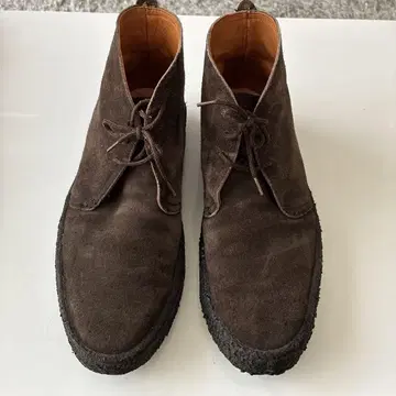 클락스 브라운 스웨이드 왈라비 신발 사이즈 8(26cm)