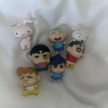 크레용 신짱 나란히 세팅 가챠가챠