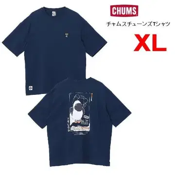 참스 튠즈 티셔츠 네이비 XL CH01-2784 남성용