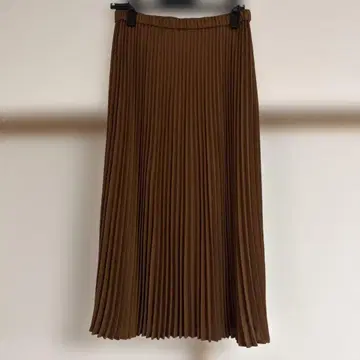 새상품 ALPHA CUBIC 플리츠 스커트 허리 64cm 힙 89cm