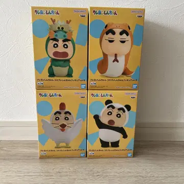크레용 신짱 피규어 4종 세트