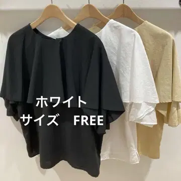 green label relaxing 2WAY 케이프 블라우스