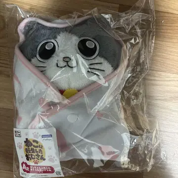 다이토 복권 고양이로 환생한 아저씨 펑짱 봉제 인형